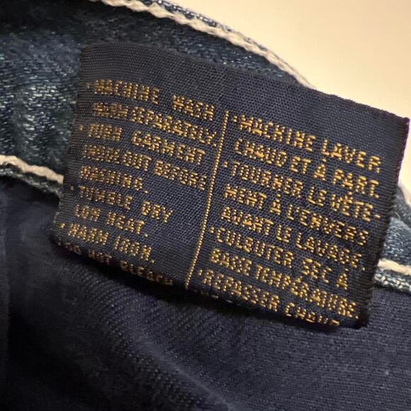 Gloria Vanderbilt Vintage Y2K High Rise Straight Leg Jeans - 4/6 - Picture 4 of 8